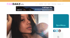 Desktop Screenshot of fandaily.info